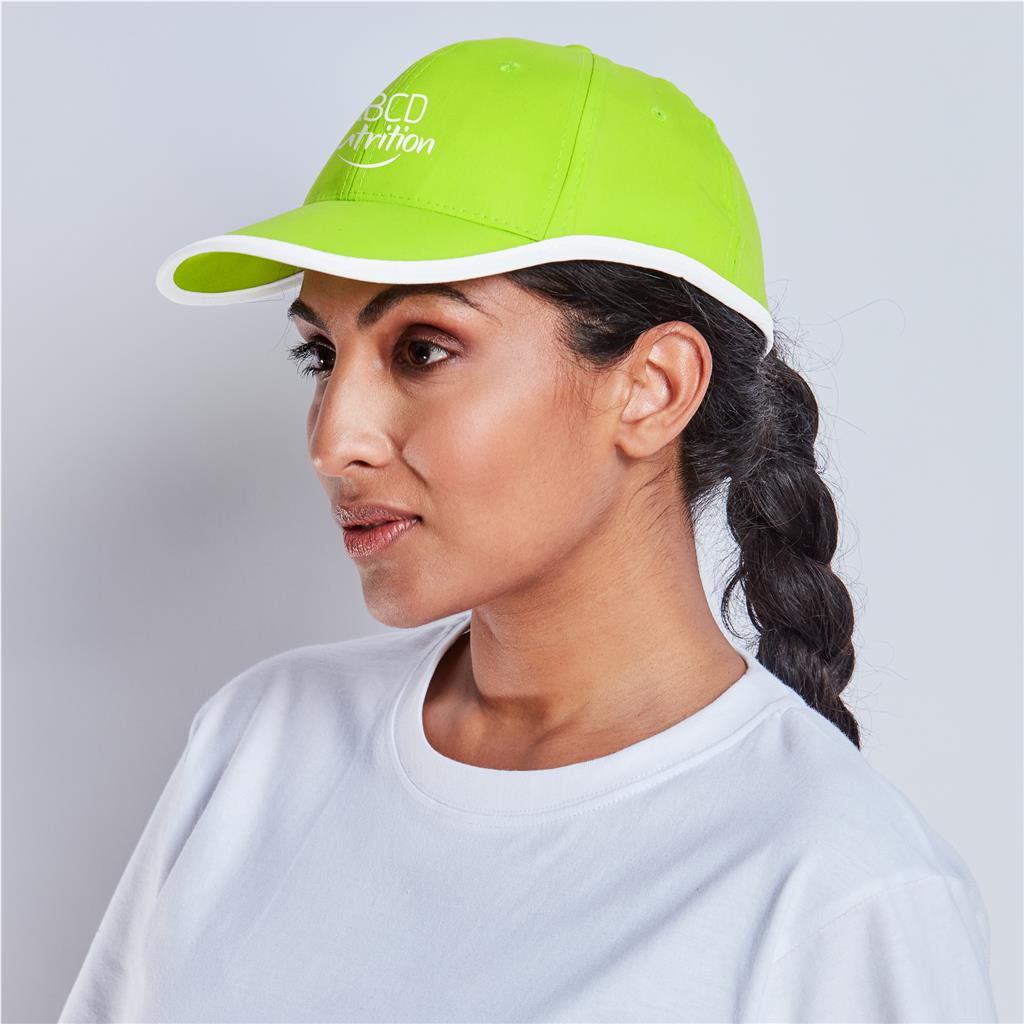 New Jersey Cap - 6 Panel - Lime