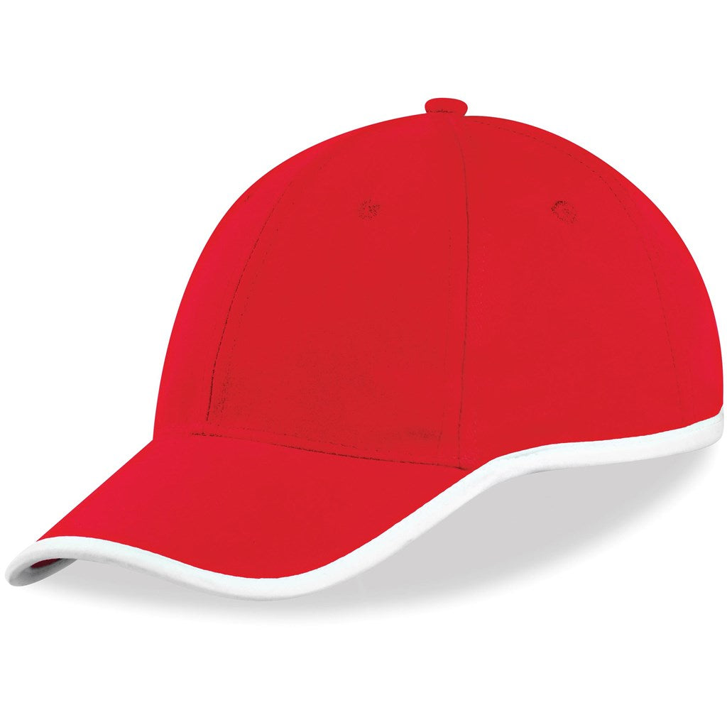New Jersey Cap - 6 Panel - Red