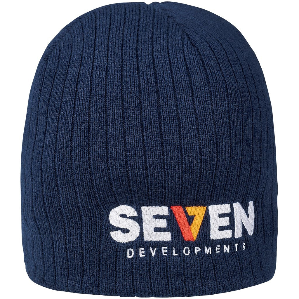 Nebraska Acrylic Beanie - Navy