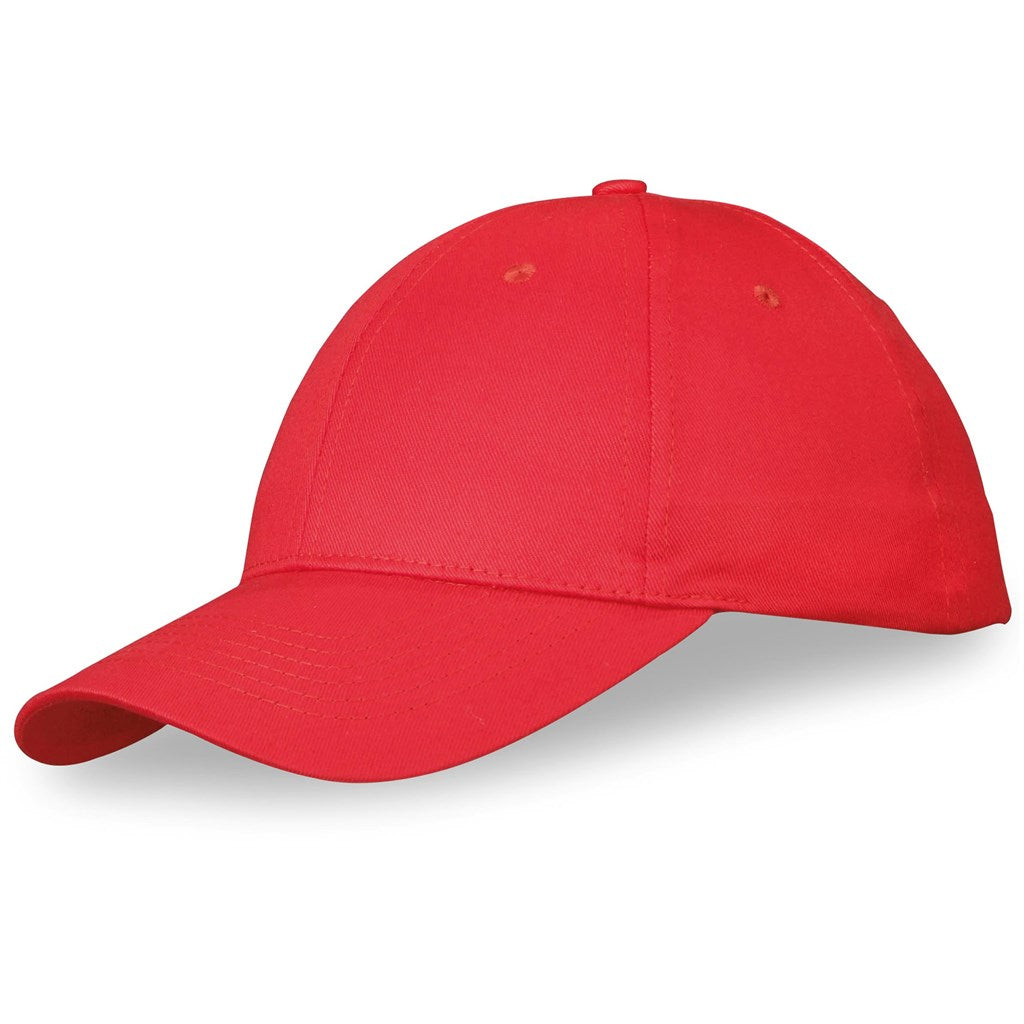 Detroit Cap - 6 Panel - Red