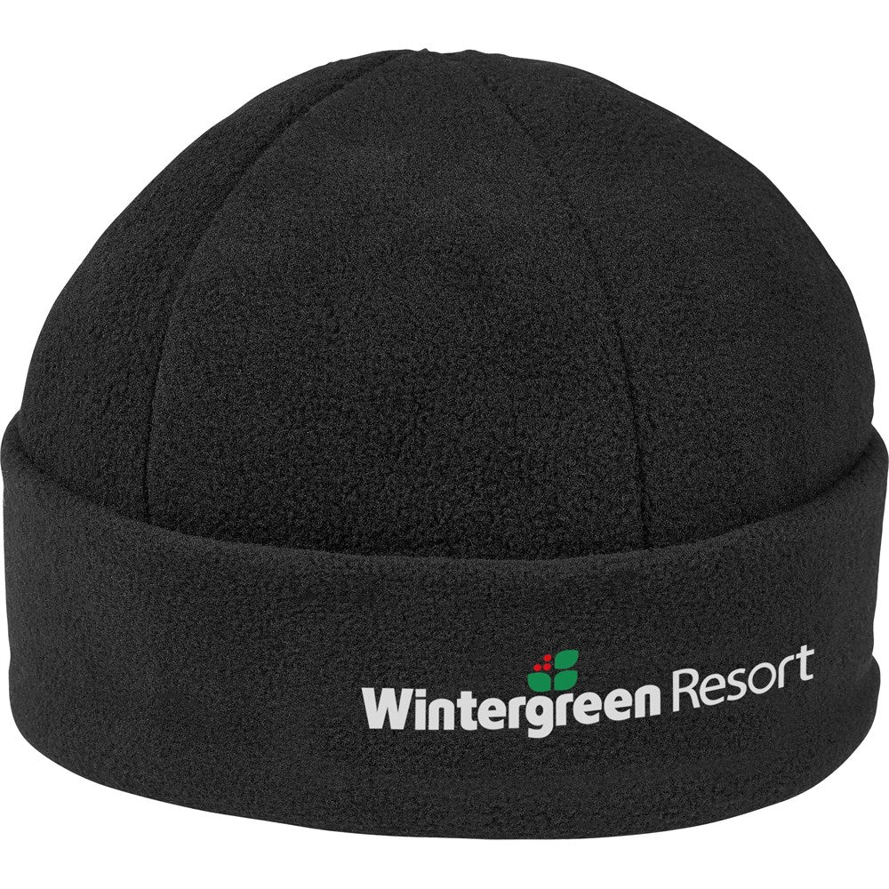 Alaska Brushed Fleece Beanie - Black