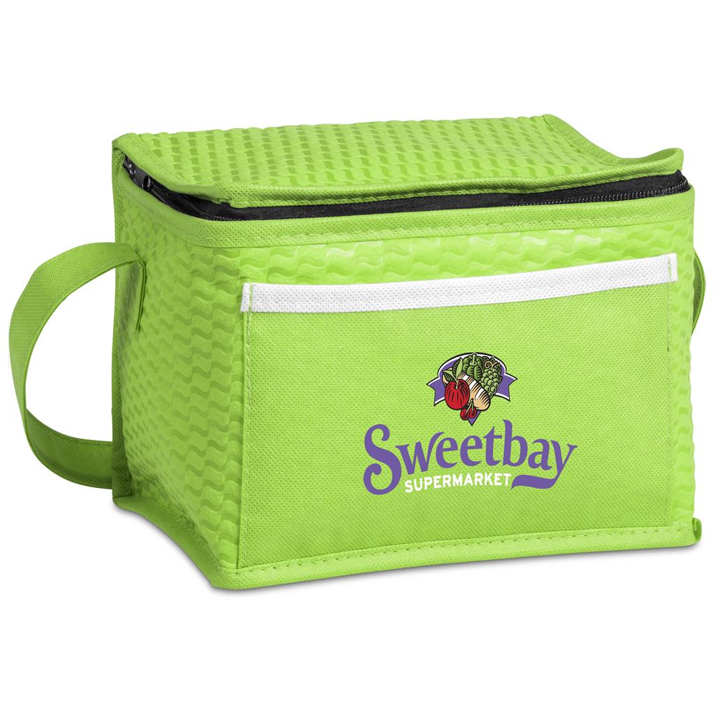 Brighton Non-Woven 6-Can Cooler - Lime