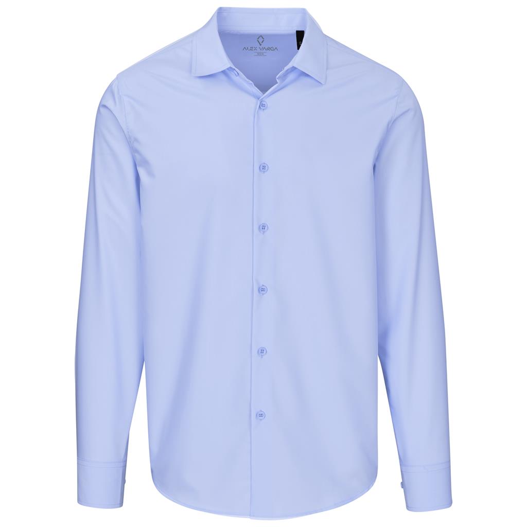 Mens Long Sleeve Alex Varga Hallstatt Shirt - Light Blue