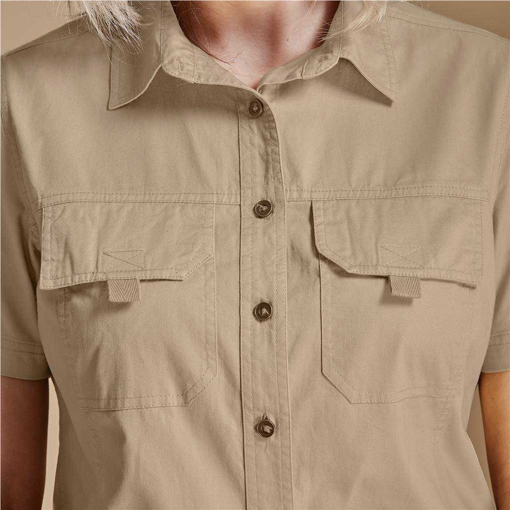 Ladies Short Sleeve Mawenzi Twill Shirt