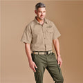 Mens Short Sleeve Mawenzi Twill Shirt