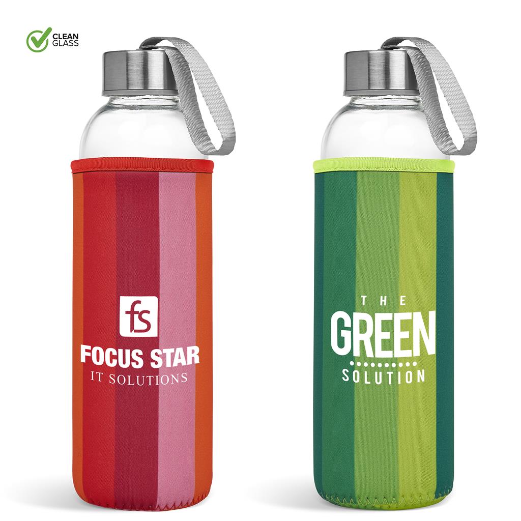 Kooshty Quirky Glass Water Bottle - 500ml