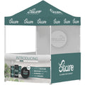 Ovation Sublimated Gazebo 2m X 2m - 3 Half-Wall Skins - 1 Full-Wall Skin