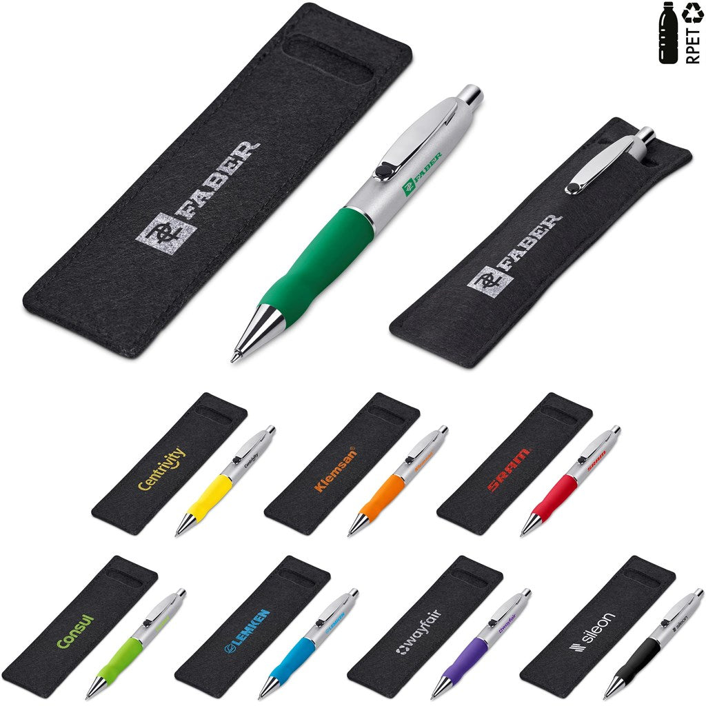 Altitude Turbo Tide Ball Pen in Felt Pouch