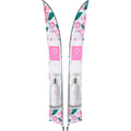 Legend 4M Sublimated Arcfin Double-Sided Flying Banner - 1 complete unit