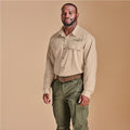 Mens Long Sleeve Mawenzi Twill Shirt