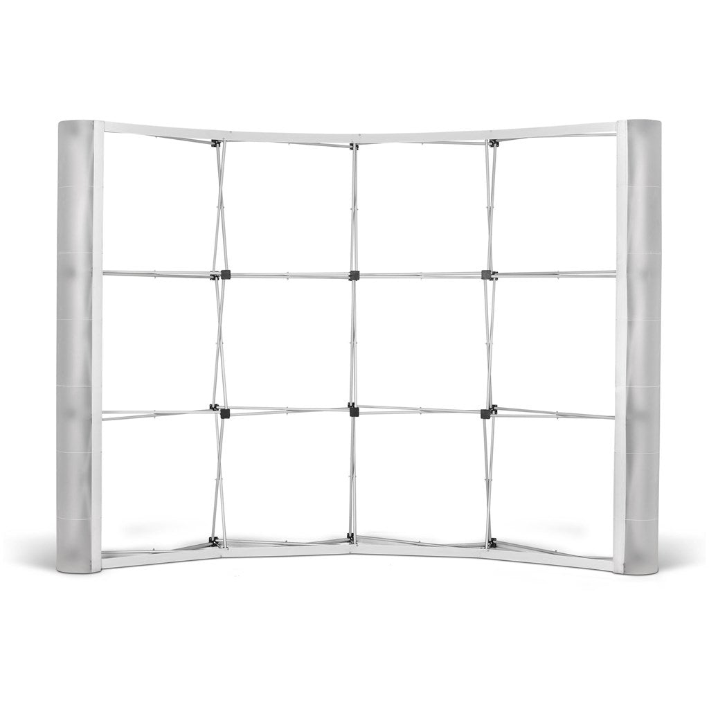 Legend Curved Banner Wall with Wings 2.85m x 2.25m