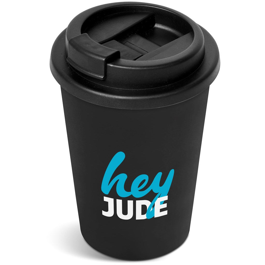 Altitude Wednesday Plastic Double-Wall Tumbler – 350ml - Black