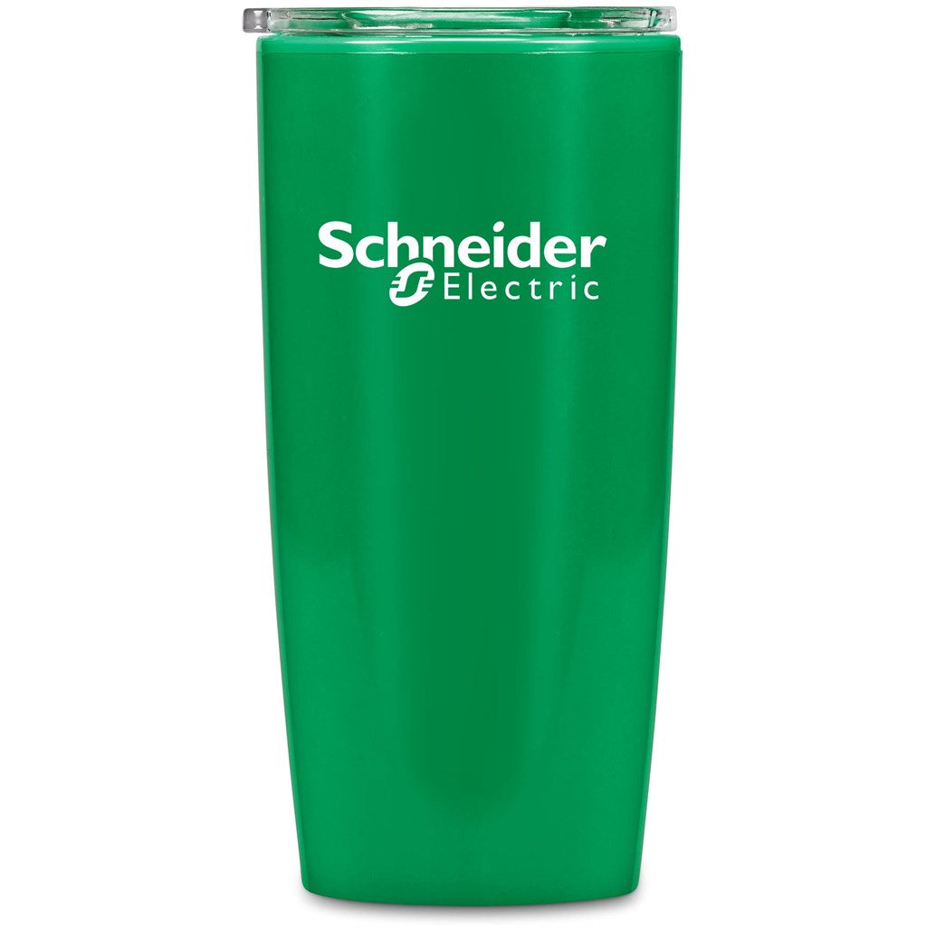 Altitude Daytona Plastic 2-in-1 Double-Wall Tumbler & Straw - 600ml - Green