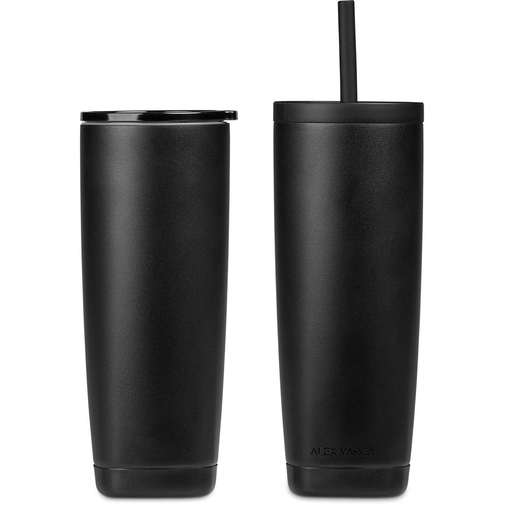 Alex Varga Aurelian Stainless Steel 2-in-1 Vacuum Tumbler & Straw