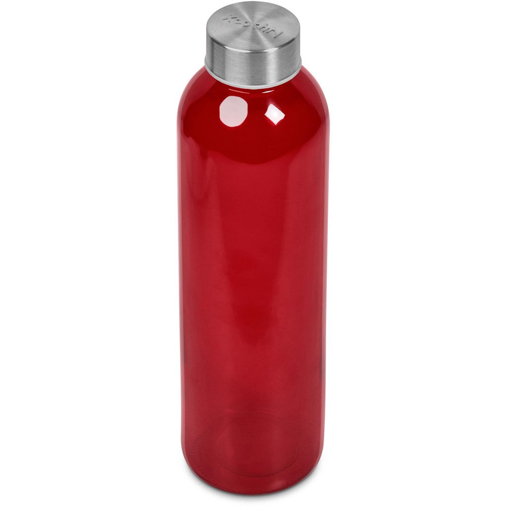 Kooshty Pura Plus Glass Water Bottle – 750ml - Red