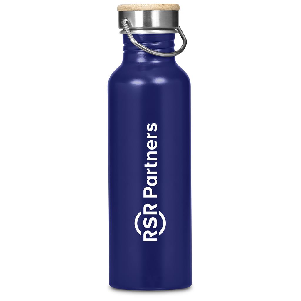 Kooshty Tugela Recycled Aluminium Water Bottle - 750ml - Navy