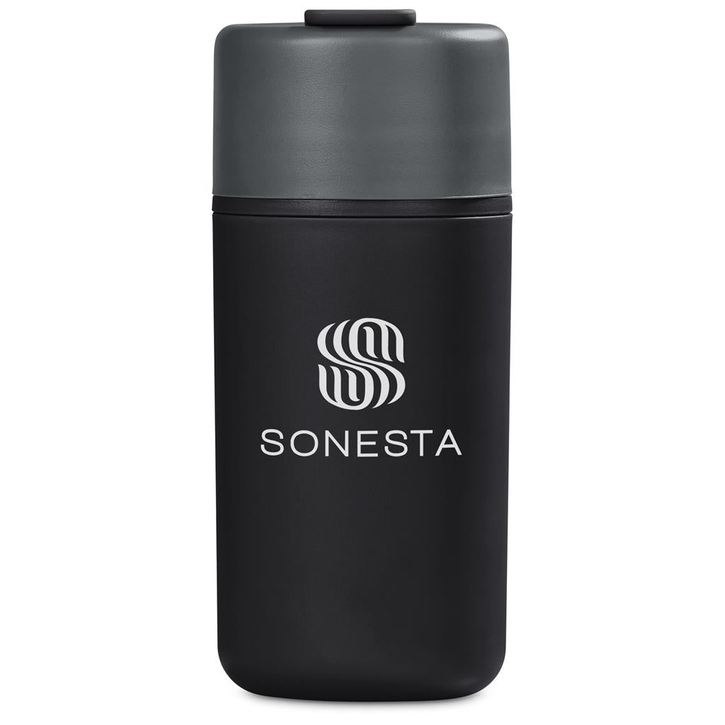 Kooshty Cuba Plastic Double-Wall Tumbler – 500ml - Black