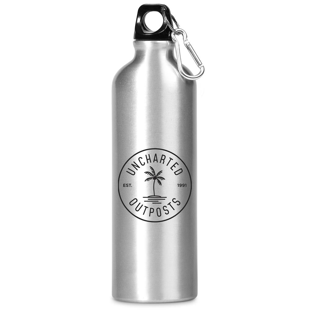 Altitude Solano Aluminium Water Bottle - 750ml - Silver