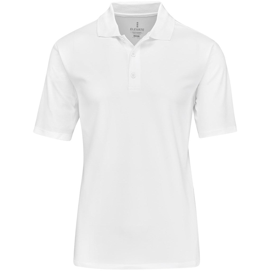Mens Edge Golf Shirt - White