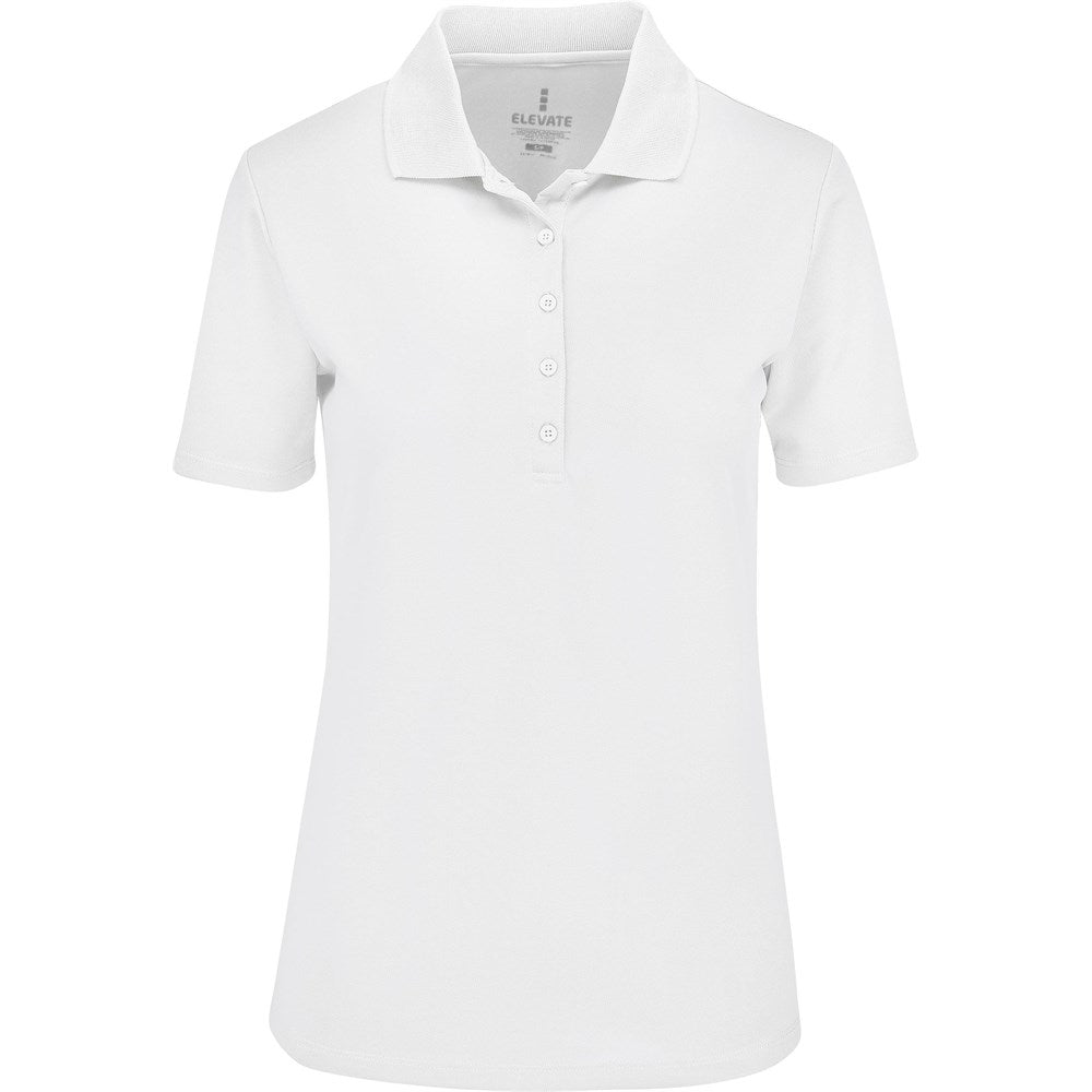 Ladies Edge Golf Shirt - White