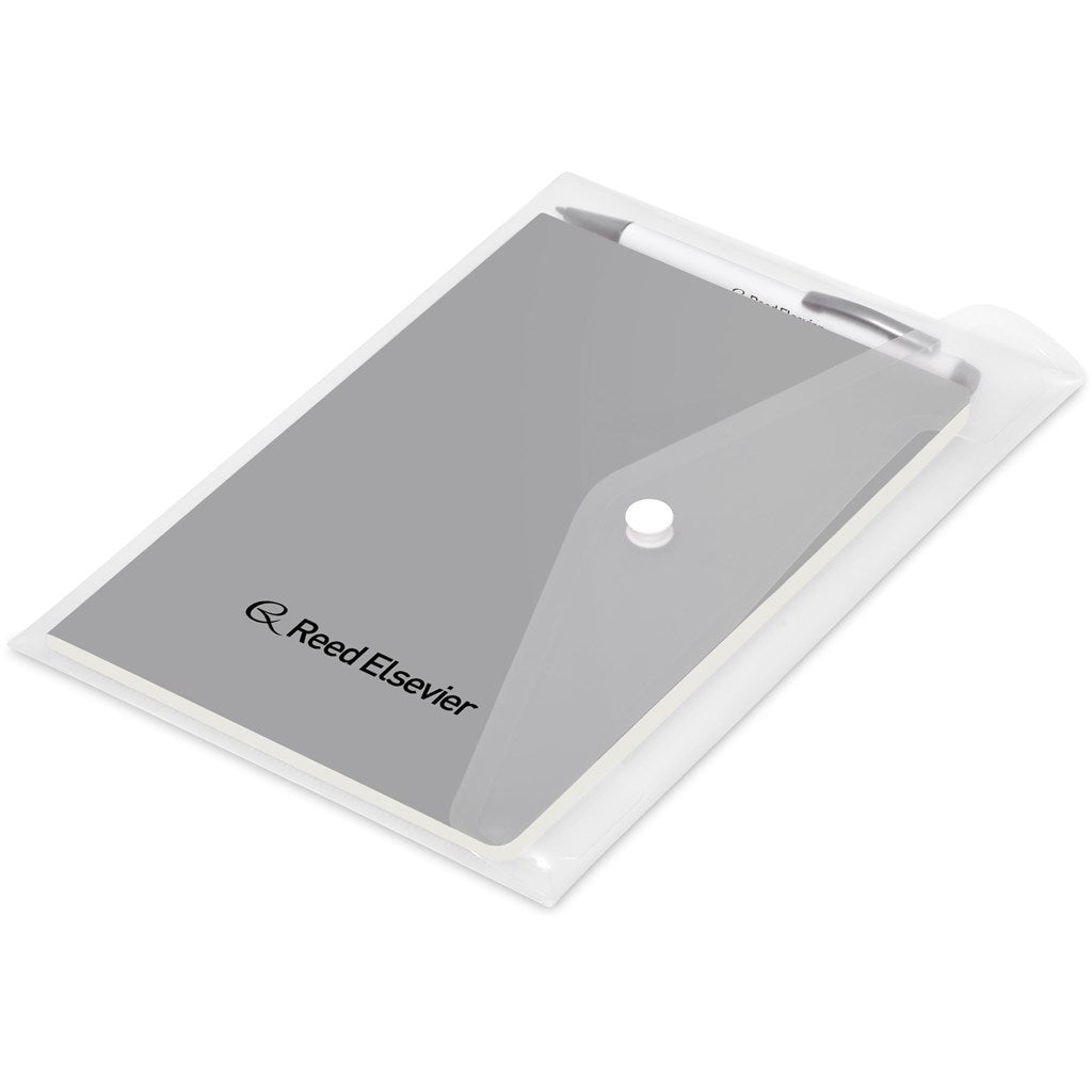Altitude Mills Notebook & Pen Set - Grey