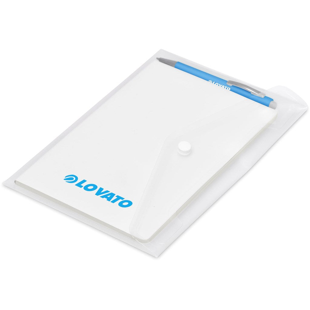 Altitude Nixon Notebook & Pen Set - Cyan