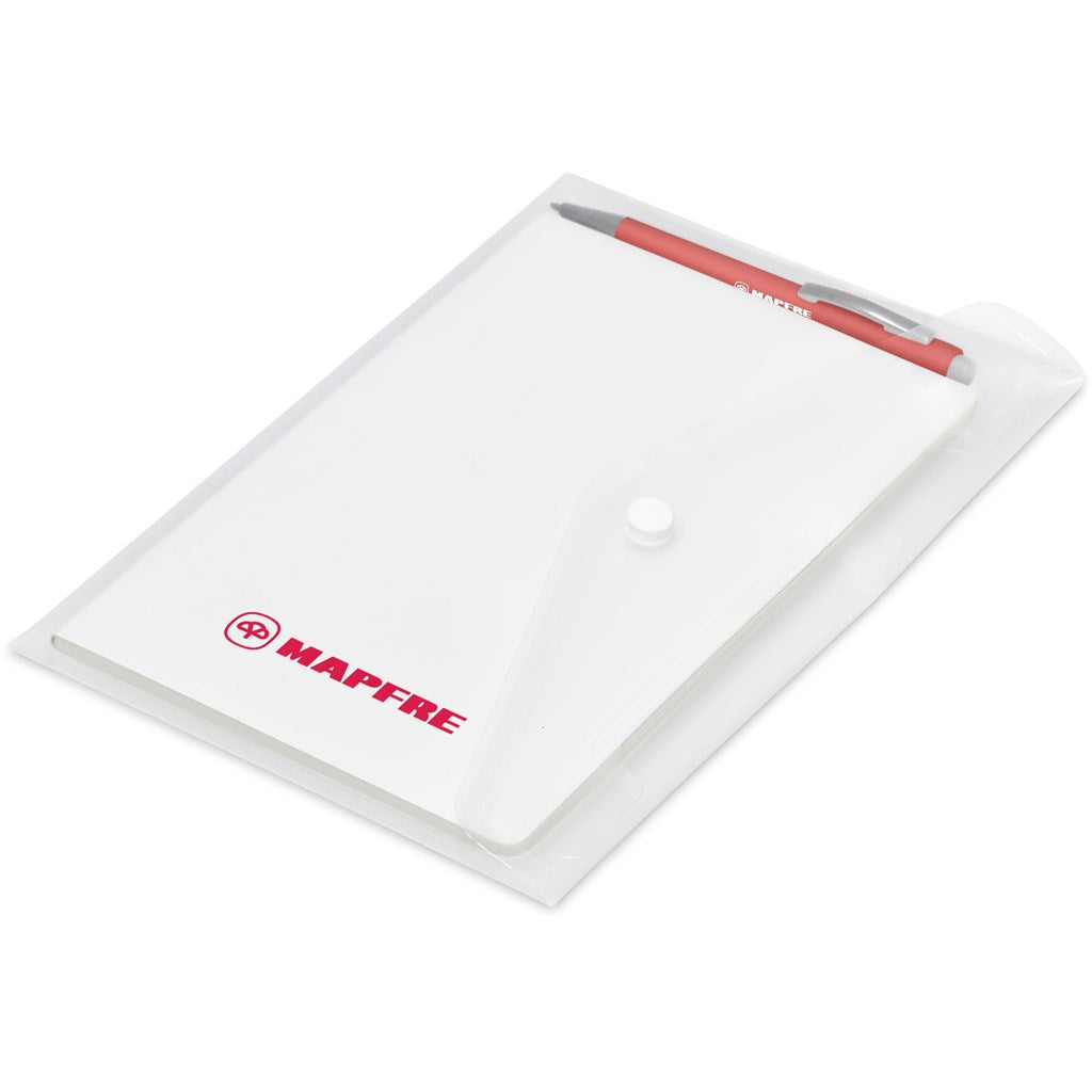 Altitude Nixon Notebook & Pen Set - Red