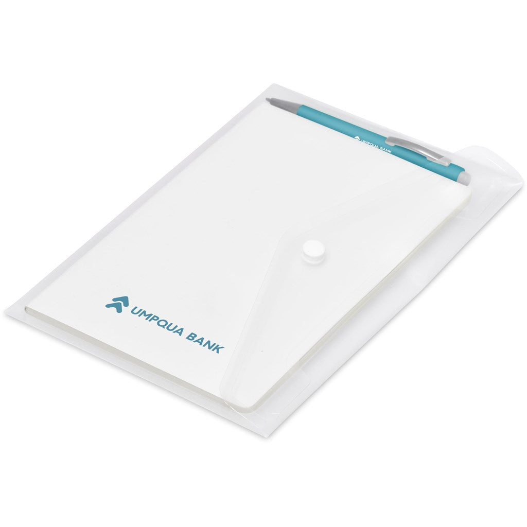 Altitude Nixon Notebook & Pen Set - Turquoise