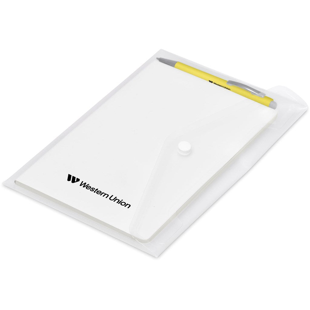 Altitude Nixon Notebook & Pen Set - Yellow