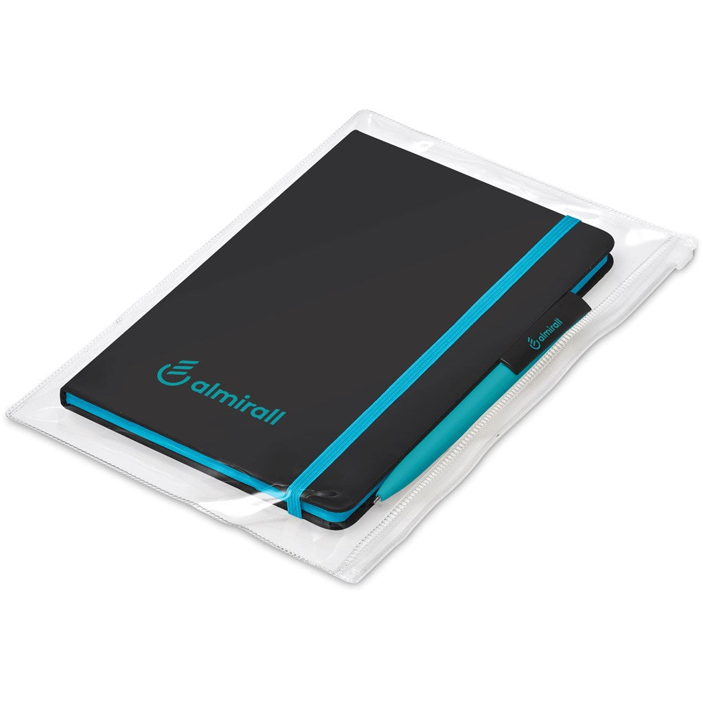 Altitude Johnson Notebook & Pen Set - Turquoise