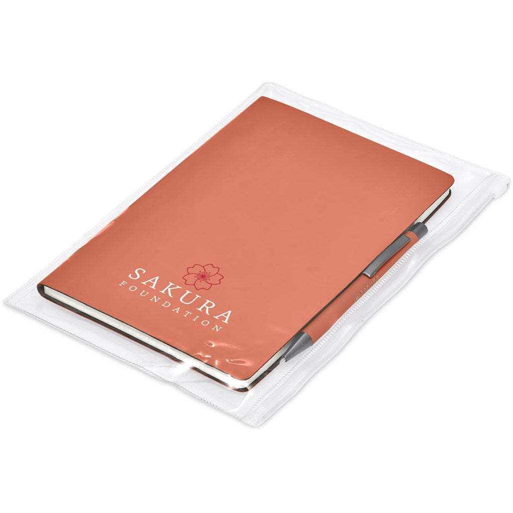 Altitude Harper Notebook & Pen Set - Burnt Orange