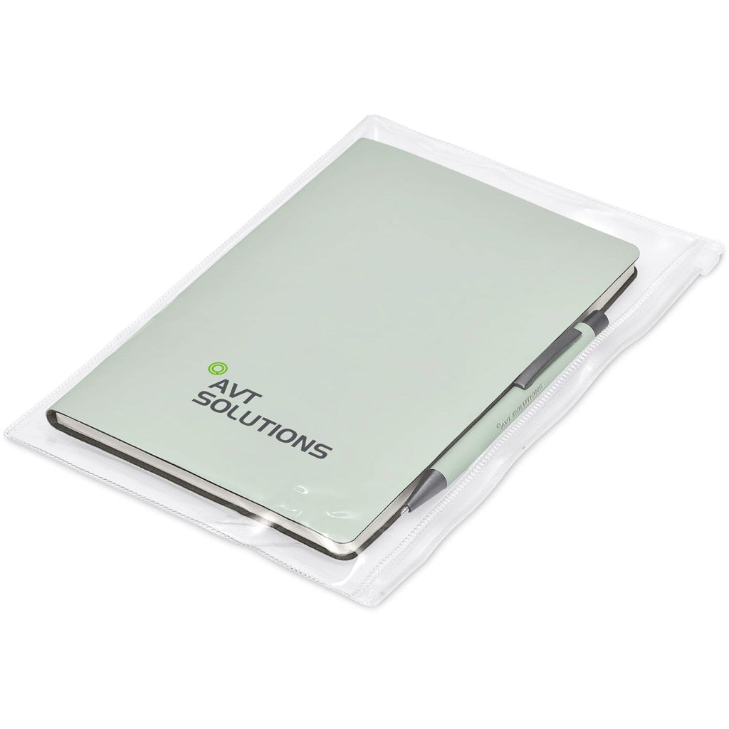 Altitude Harper Notebook & Pen Set - Light Green