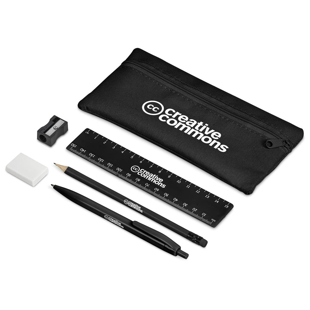 Altitude Central Stationery Set - Black