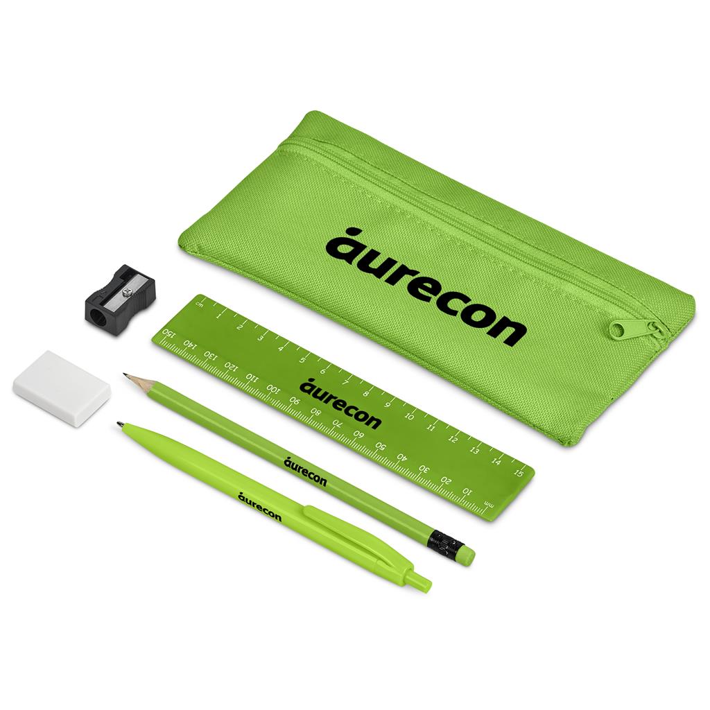 Altitude Central Stationery Set - Lime