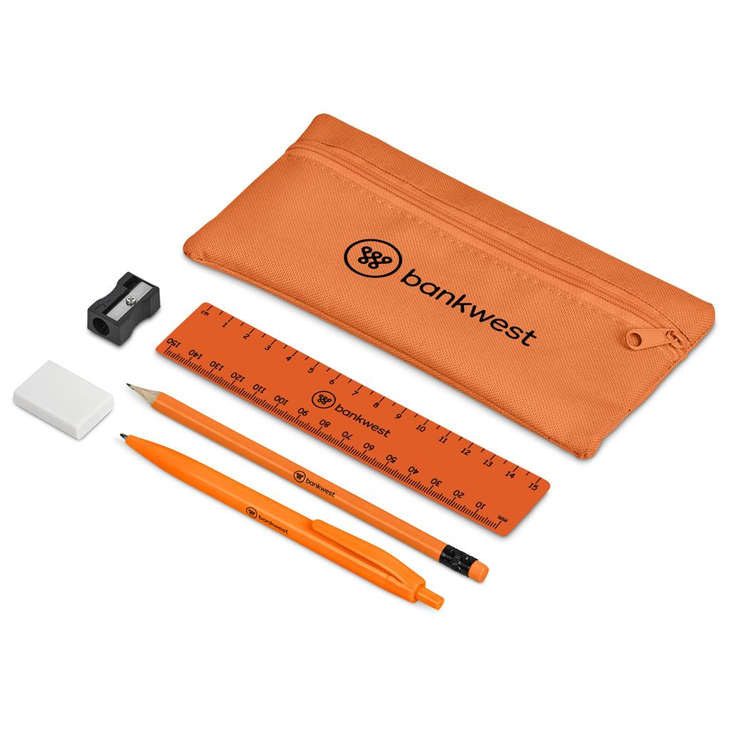 Altitude Central Stationery Set - Orange