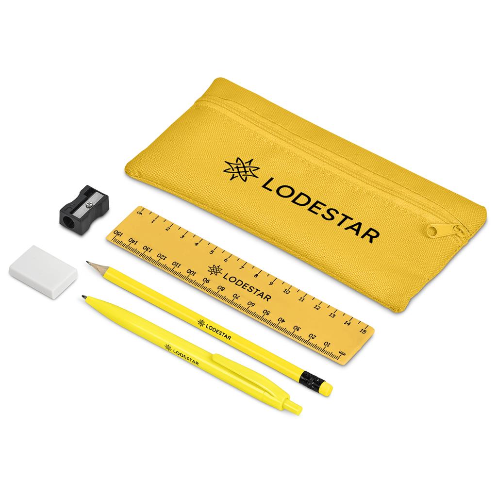 Altitude Central Stationery Set - Yellow