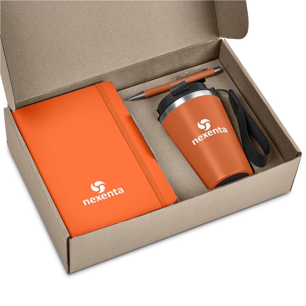 Altitude Carnaby Kraft Gift Set - Orange