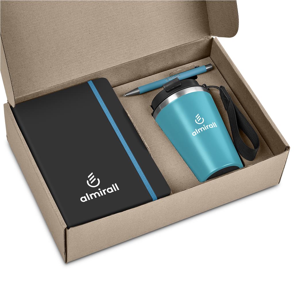 Altitude Poplar Kraft Gift Set - Turquoise