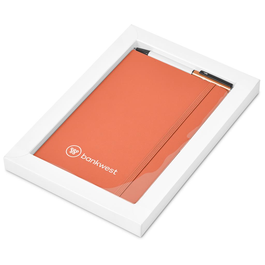 Altitude Ferguson Notebook & Pen Set - Orange