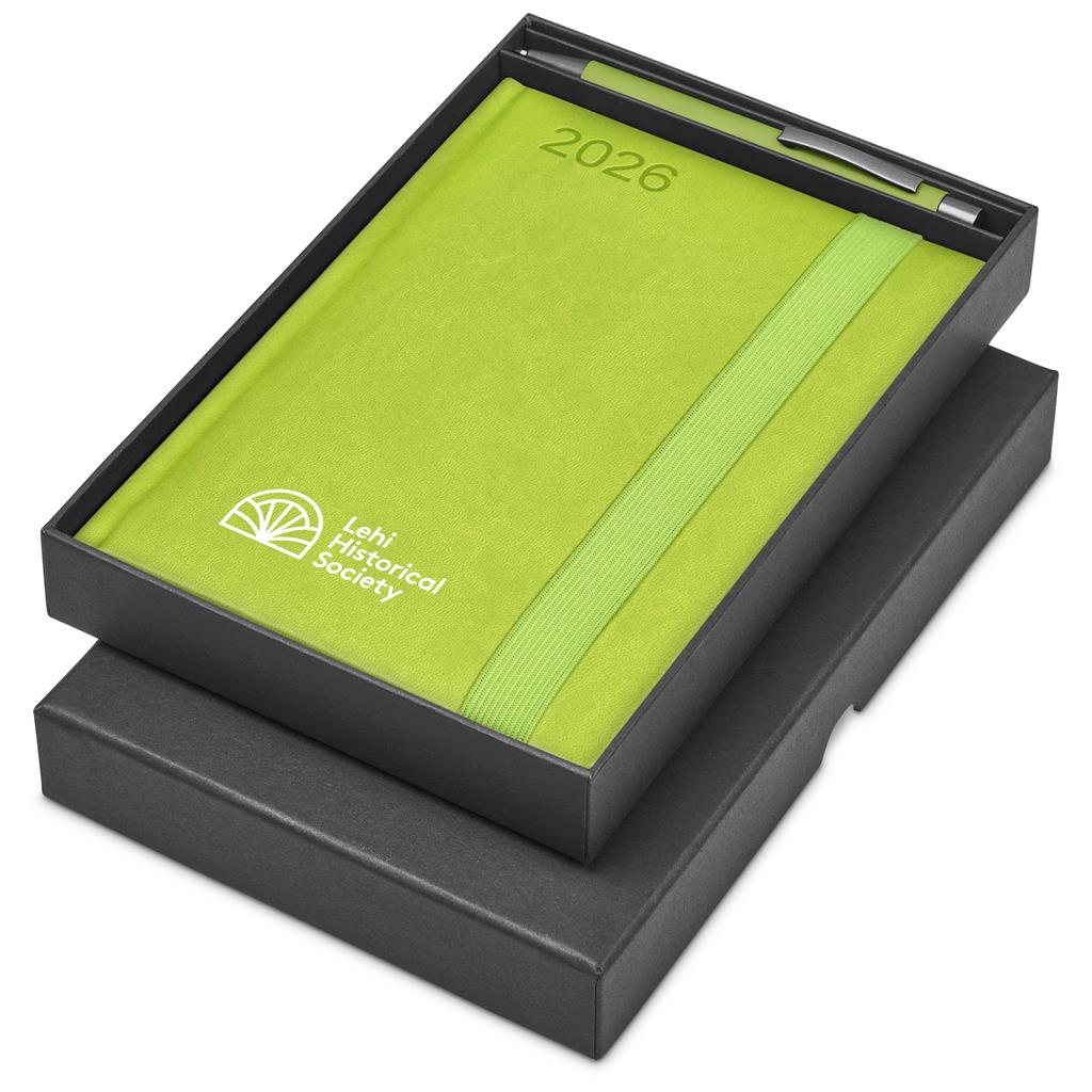 Altitude Advantage A5 2026 Diary & Omega Pen Set - Lime