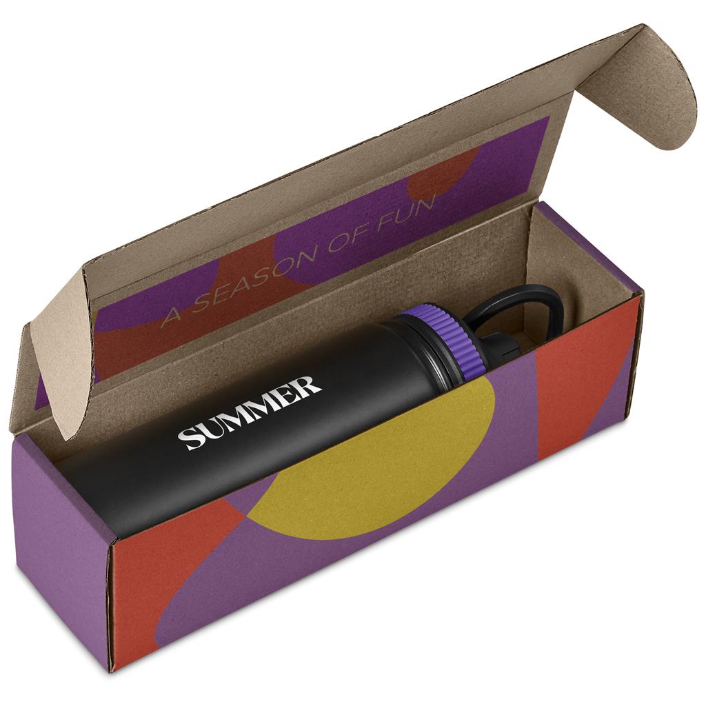 Altitude Romero Bottle in Bianca Custom Gift Box - Purple