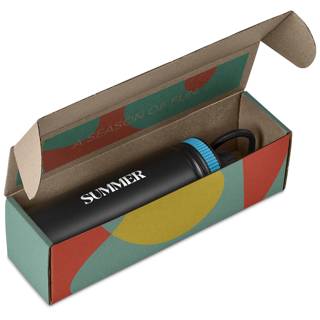 Altitude Romero Bottle in Bianca Custom Gift Box - Turquoise
