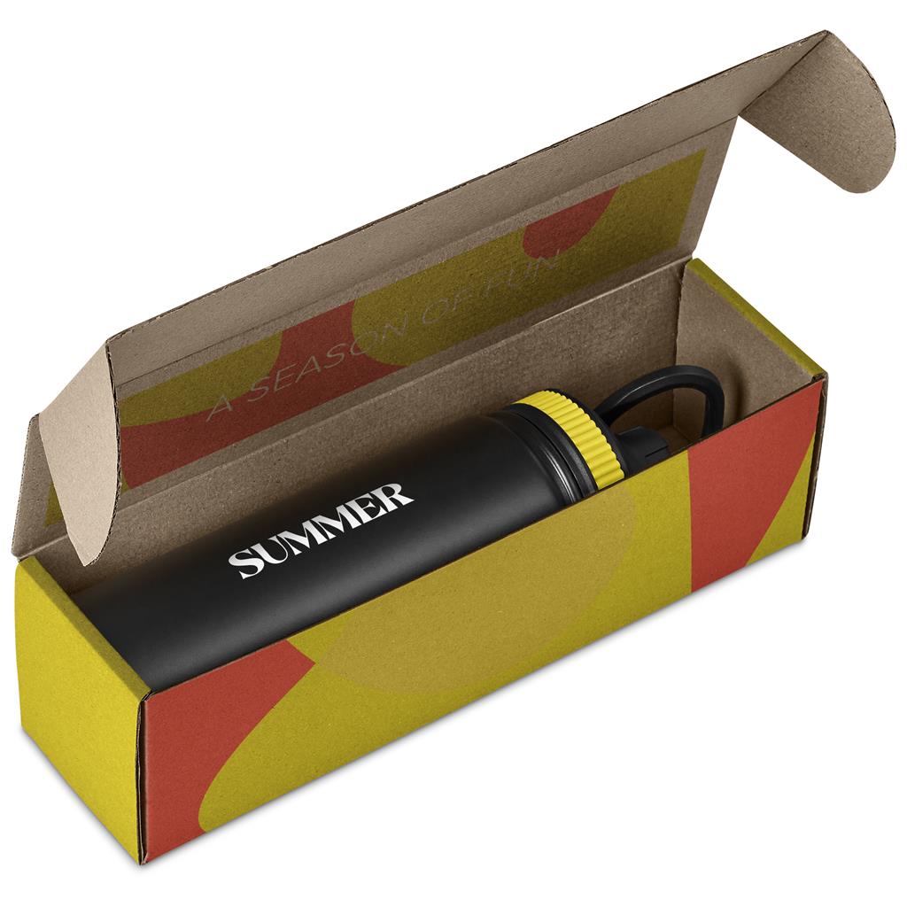 Altitude Romero Bottle in Bianca Custom Gift Box - Yellow
