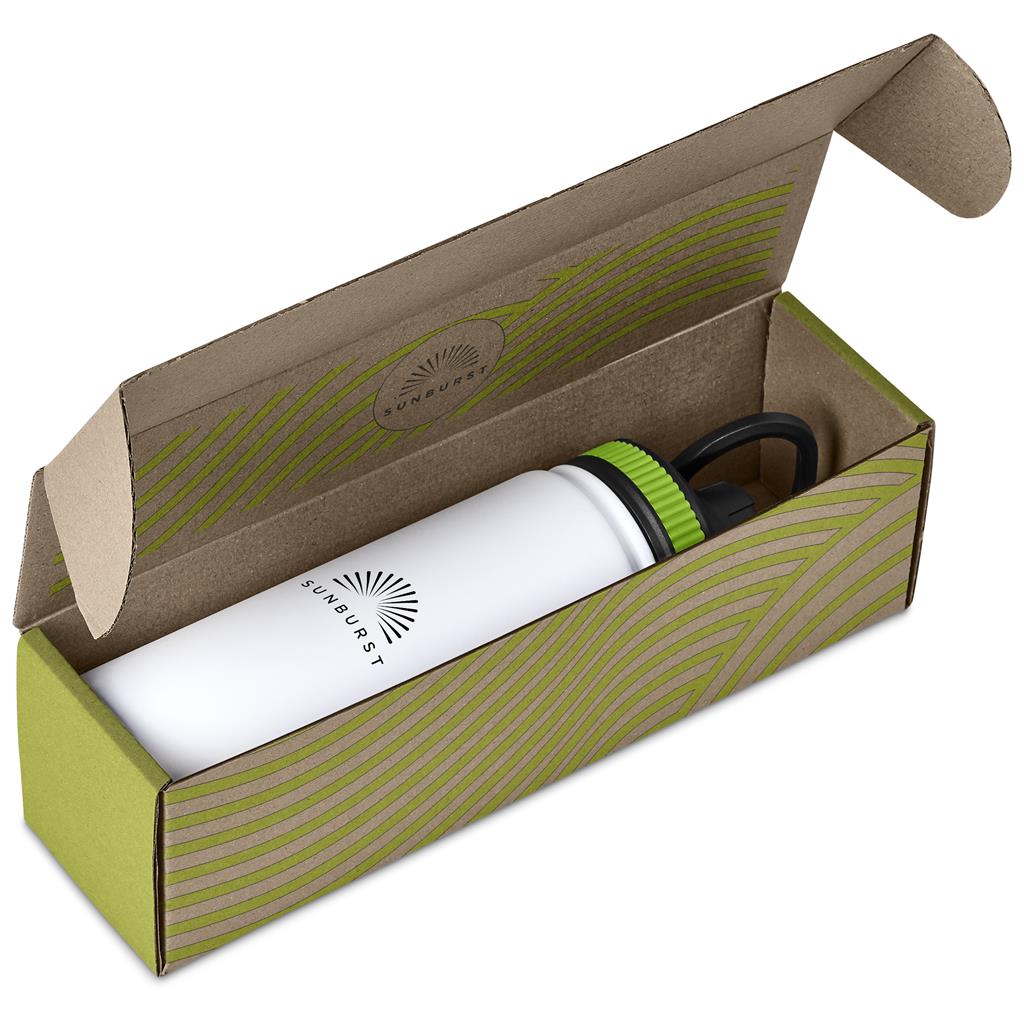 Altitude Tevez Bottle in Bianca Custom Gift Box - Lime