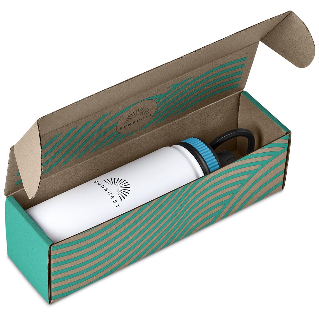 Altitude Tevez Bottle in Bianca Custom Gift Box - Turquoise