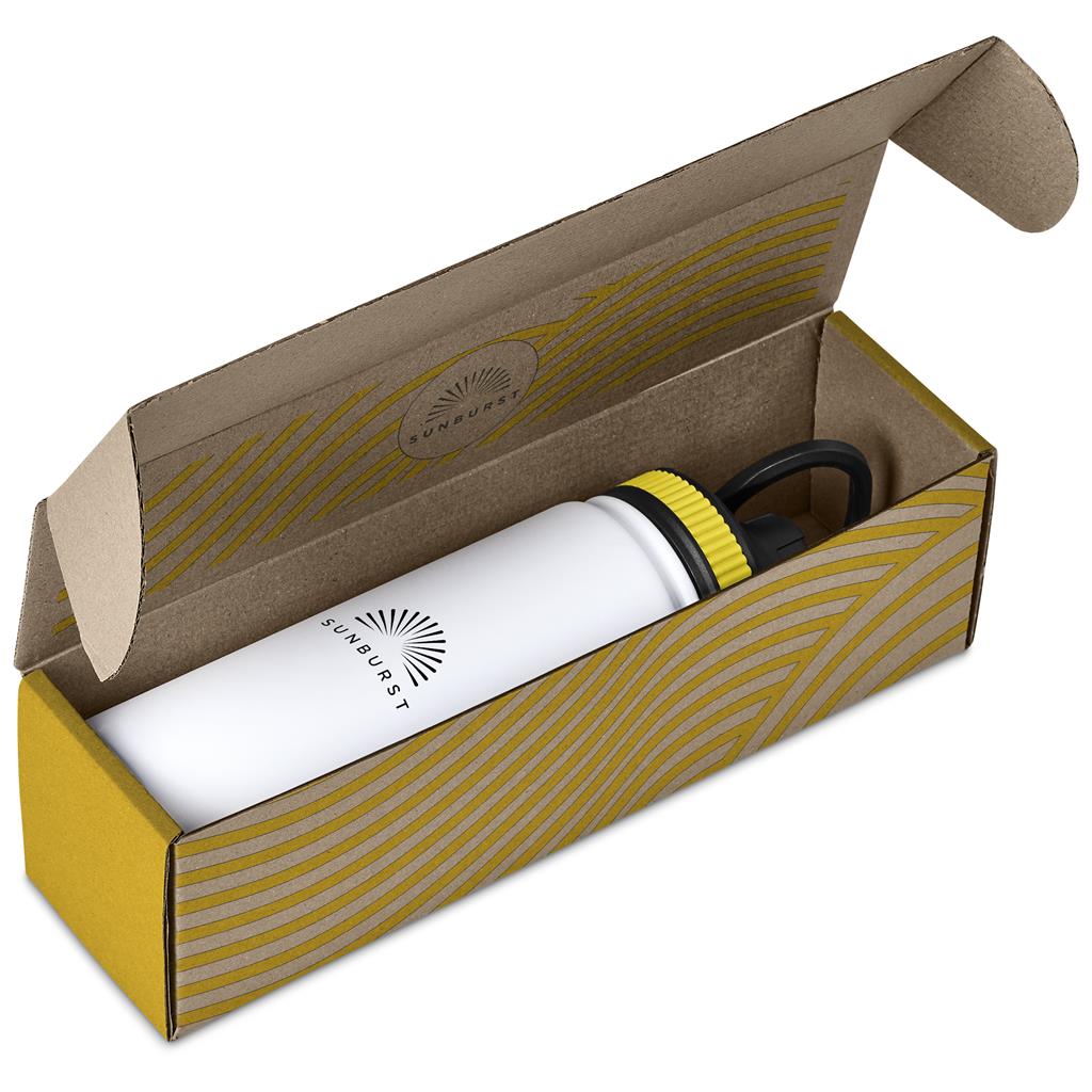Altitude Tevez Bottle in Bianca Custom Gift Box - Yellow