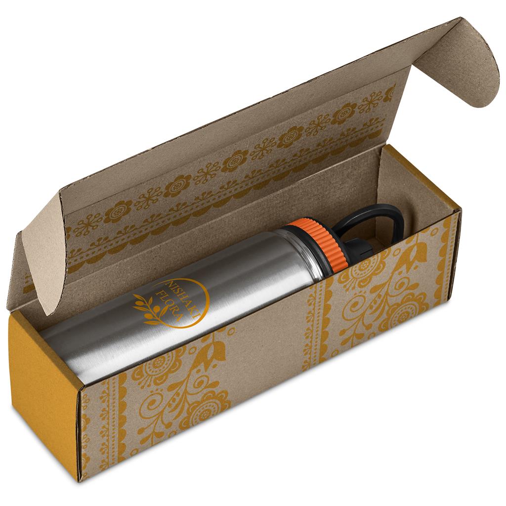 Altitude Cardozo Bottle in Bianca Custom Gift Box - Orange