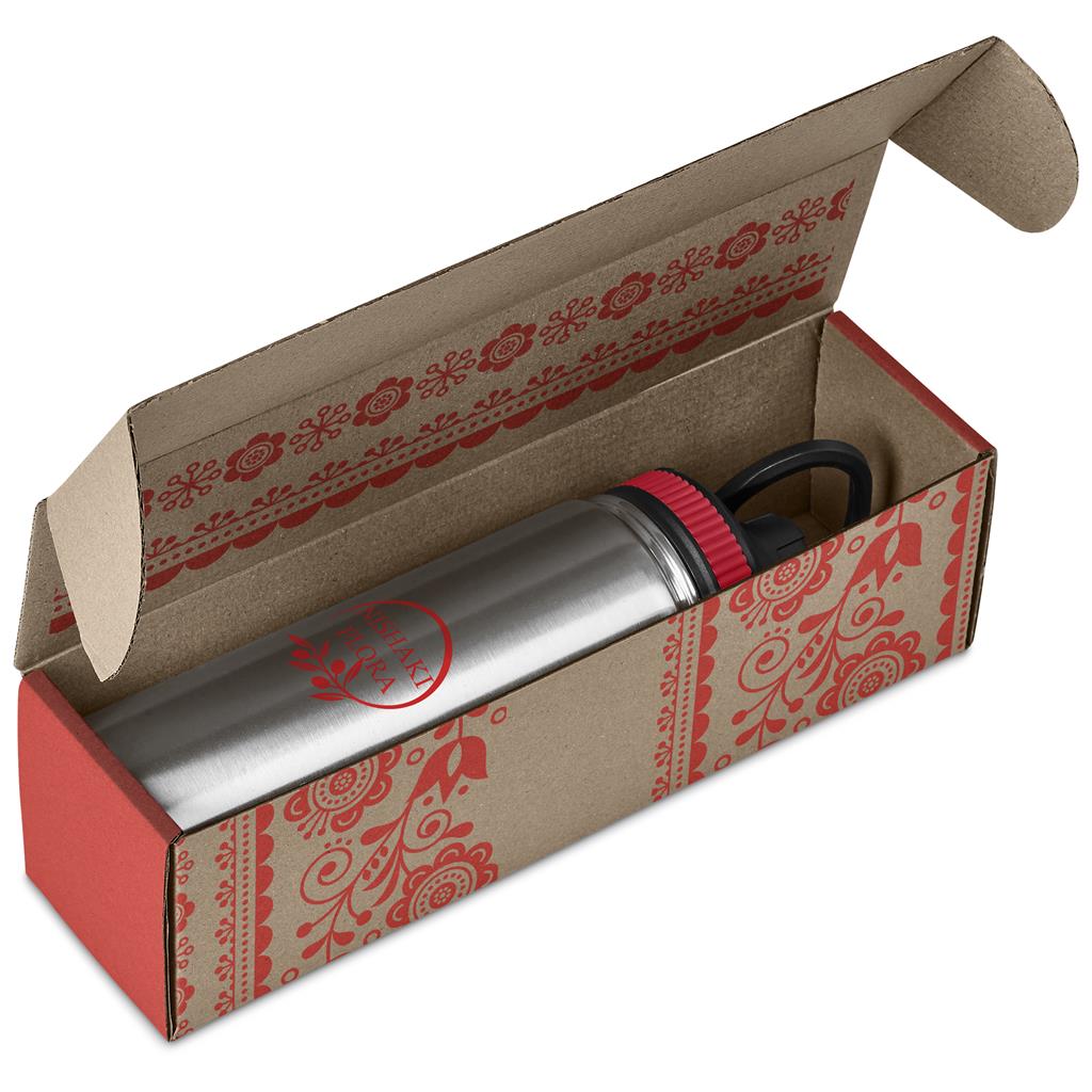 Altitude Cardozo Bottle in Bianca Custom Gift Box - Red