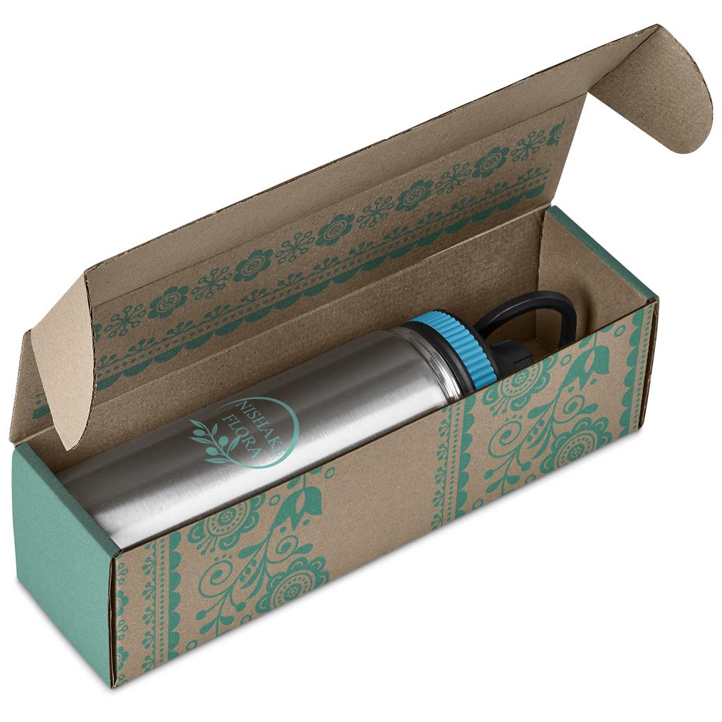 Altitude Cardozo Bottle in Bianca Custom Gift Box - Turquoise