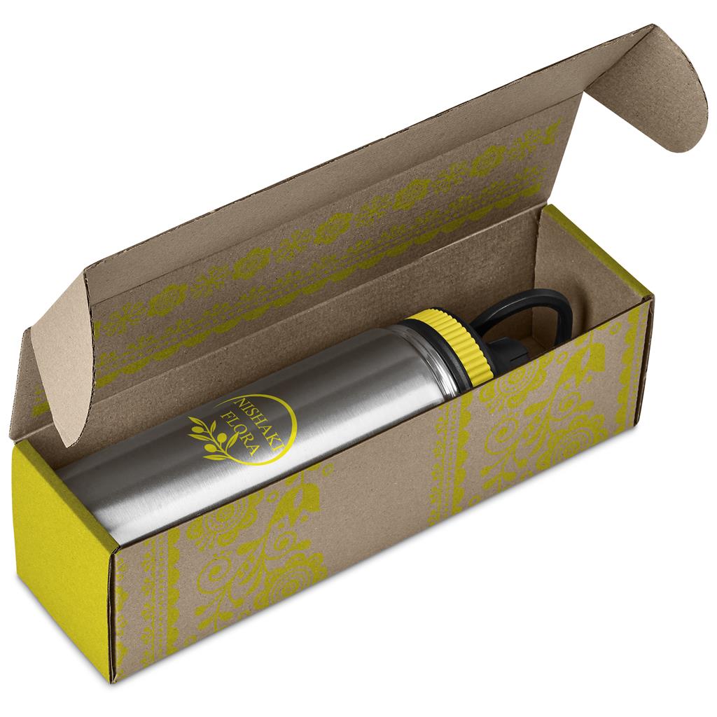 Altitude Cardozo Bottle in Bianca Custom Gift Box - Yellow